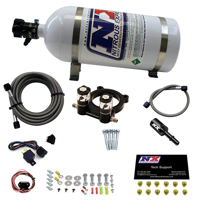 Nitrous Express Plate System Nitrous Kit for 2015+ Ford Ecoboost Mustang