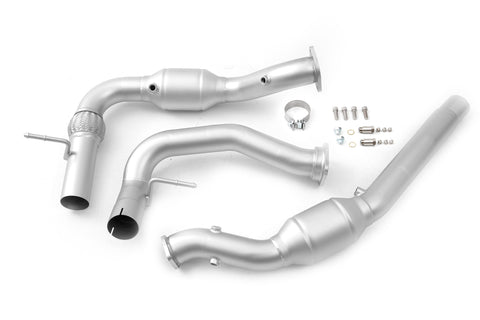 cp-e™ QKspl Catted Downpipe for 2017+ Ford F-150 Raptor