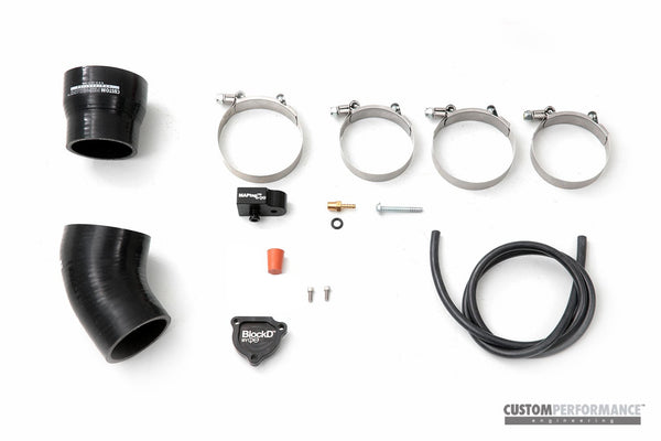 cp-e™ Exhale TiAL/Turbosmart RacePort BOV Kit for 2015+ Ford Mustang Ecoboost