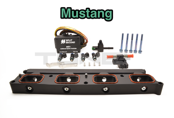 TunePlus, Inc Port Injection Kit (E85 Compatible) for 2015+ Ecoboost Mustang, Focus RS, and Focus ST