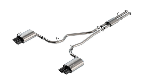 Borla 2.25in ATAK Cat-Back Exhaust (Black Tips) for 2020+ Ford Explorer ST