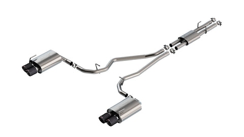 Borla 2.25in ATAK Cat-Back Exhaust (Carbon Fiber Tips) for 2020+ Ford Explorer ST