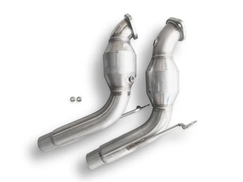 CVF Performance Stainless Steel Catted Downpipes for 2020-2024 Ford Explorer ST