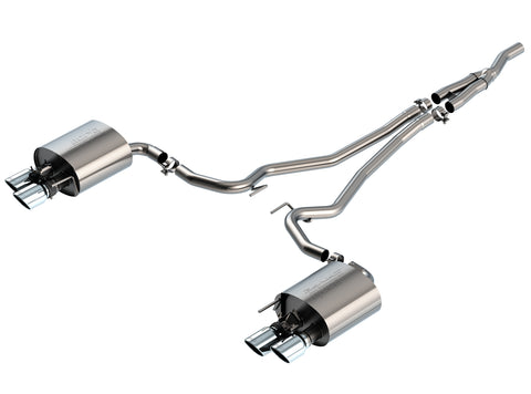 Borla S-Type Catback Exhaust for 2019+ Ford Ecoboost Mustang w/ Active Exhaust