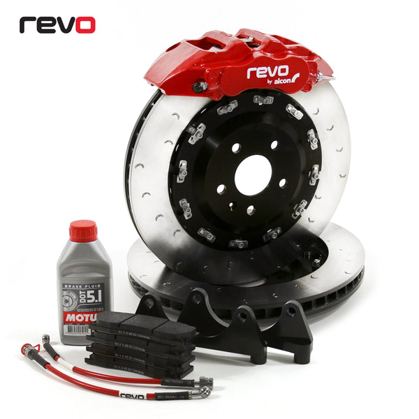 REVO/Alcon Mono 6 (6-Piston) Big Brake Kit for 2013+ Ford Focus ST/RS
