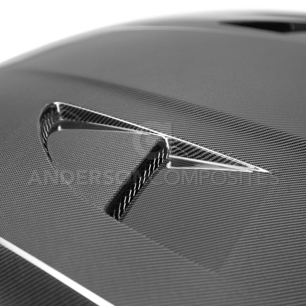 Anderson Composites Types-SA Carbon Fiber Hood for 2016+ Focus RS