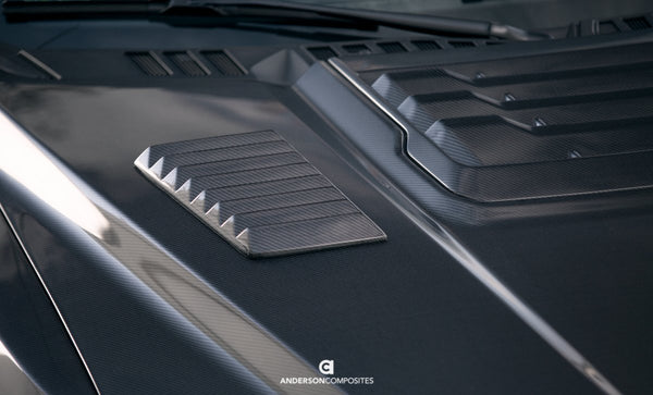 Anderson Composites Carbon Fiber Hood Vents for 2017+ Ford F-150 Raptor