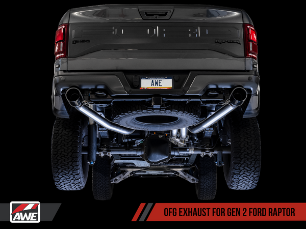AWE Tuning Catback Exhaust for 2017+ Ford F-150 Raptor