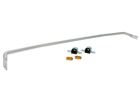 White Rear Sway Bar - 24mm Heavy Duty Blade Adjustable for 2013+ Ford Focus ST