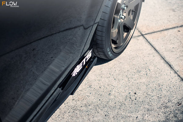 Flow Designs Adjustable Side Splitter Winglets (Pair) for 2016+ Ford Focus RS