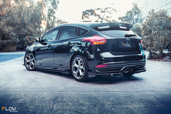 Flow Designs Side Splitters (Pair) for 2015+ Ford Focus ST