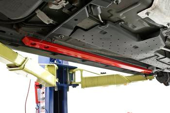 BMR Suspension Chassis Jacking Rail Super Low Profile for 2015+ Ford Mustang