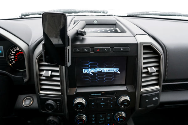 BuiltRight Industries Dash Mount for 2017+ Ford F-150 Raptor