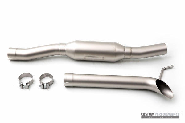 cp-e™ Austenite Single Exhaust System for 2015+ Ford Mustang Ecoboost