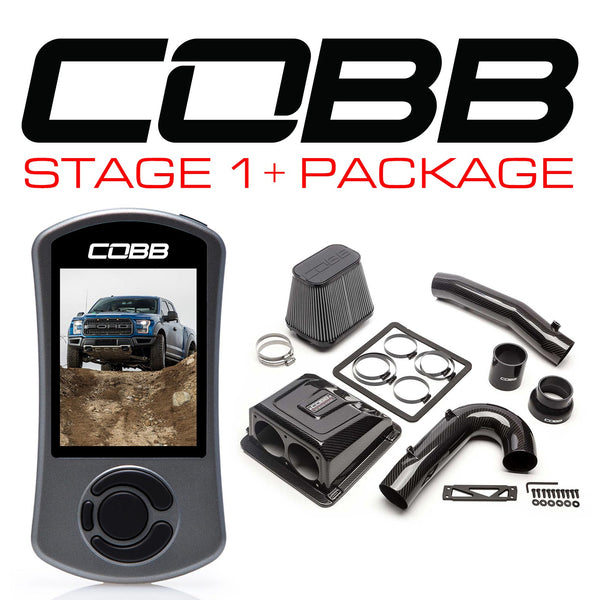 Cobb tuning Stage 1+ Redline Carbon Fiber Power Package for 2017+ Ford F-150 Raptor