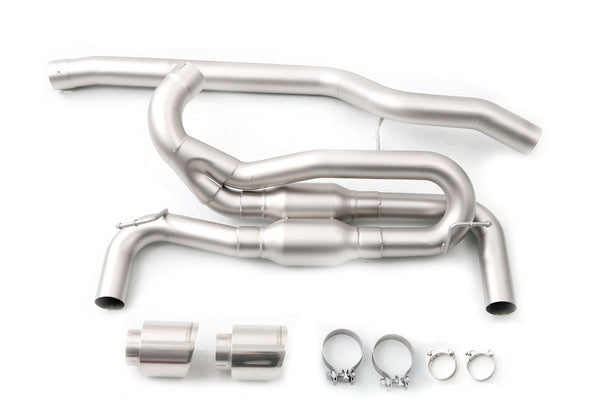 cp-e Triton Valved Exhaust Cat Back System for 2016+ Ford Focus RS