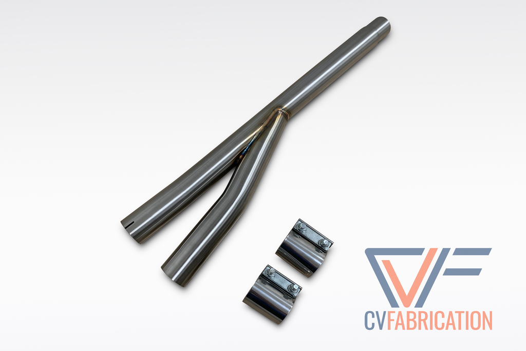 CVF Y-Pipe (Resonator Delete) for 2015+ Ford Ecoboost Mustang