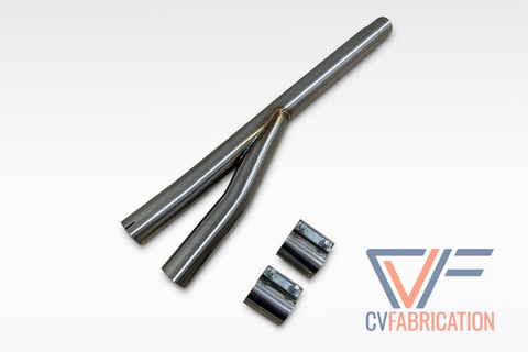 CVF Y-Pipe (Resonator Delete) for 2015+ Ford Ecoboost Mustang