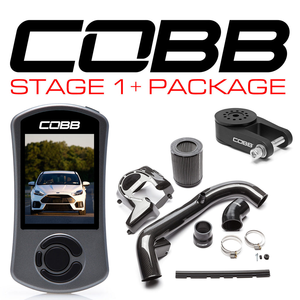 Cobb Tuning Stage 1+ Carbon Fiber Power Package for 2016+ Ford Focus RS