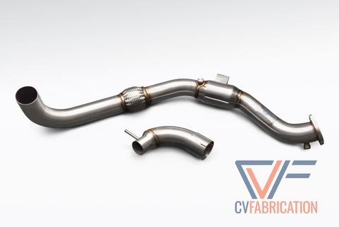 CVF 3" Stainless Steel Downpipe for 2015+ Ford Ecoboost Mustang