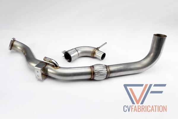 CVF 3" Stainless Steel Downpipe for 2015+ Ford Ecoboost Mustang
