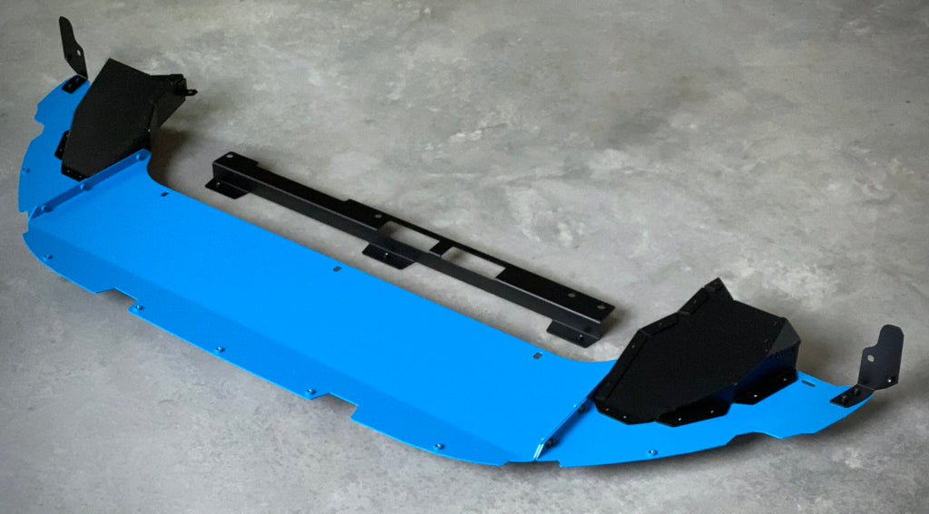 ADF Customs Aluminum Front Splash Guard for 2016+ Ford Focus RS ...