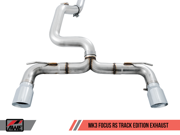 AWE Tuning Catback Exhaust for 2016+ Ford Focus RS (Track, Touring, & SwitchPath)