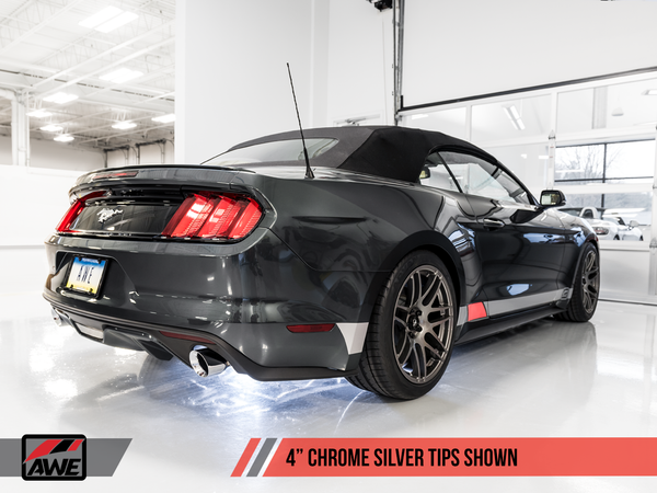 AWE Tuning Axel-back Exhaust for 2015+ Ecoboost Mustang